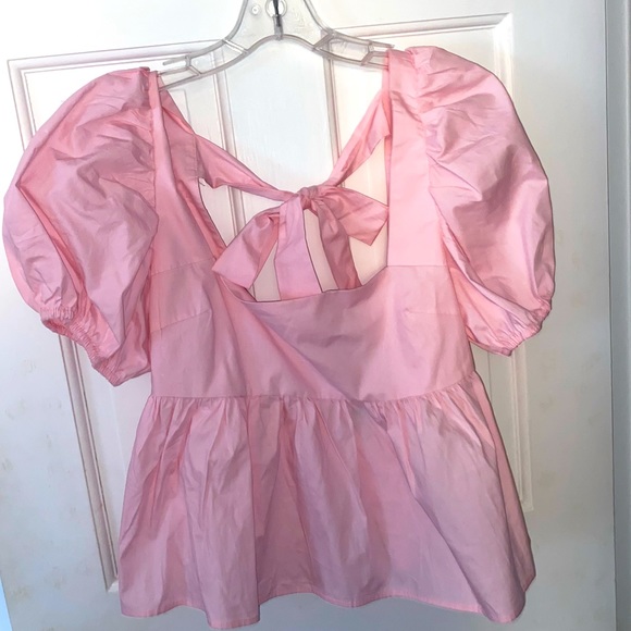 NWT Puff Sleeve Top - Picture 1 of 3